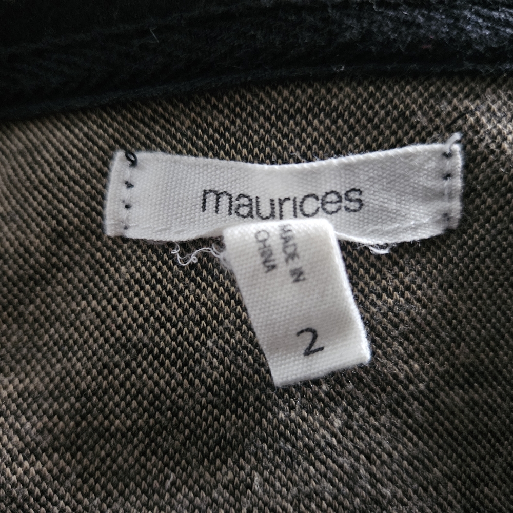 Maurices Black and Tan Checkered Blazer - Picture 2 of 3